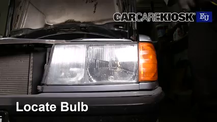 1989 Mercedes-Benz 190E 2.6 2.6L 6 Cyl. Luces Luz de estacionamiento (reemplazar foco)